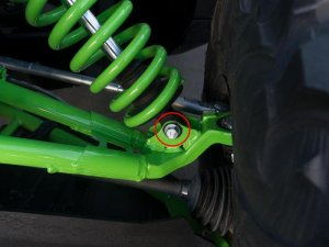 Kawasaki Teryx KRX 1000 Trail Edition Suspension Limit Strap Kit - Rear - PRP Seats - Quad Layered - `21-`22